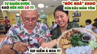 Tự nhiên BÀ XÃ khao bữa BÚN ĐẬU MẮM TÔM hoành tráng, Color Man không biết bả có ý đồ gì không đây ?