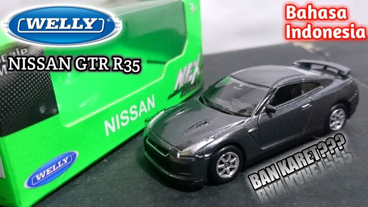 Review Nissan GTR R35 Welly Nex | Mainan&Hobi part 29 [BAHASA INDONESIA]