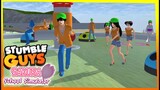 Sakura Stumble Guys - Emak Main Bot Bash Jadinya Gini! Sakura School Simulator Indonesia