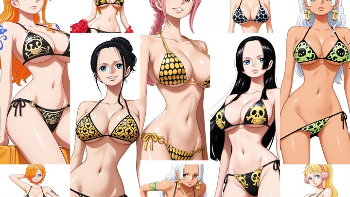 Which Beautiful Female Characters Are in One Piece?