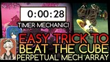 Easy Trick to Beat the Perpetual Mechanical Array Boss (Mech Cube)