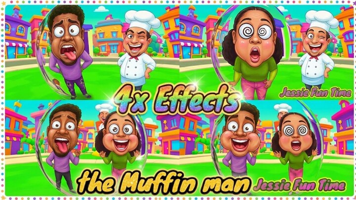 4x effects the muffin man 😍🌈