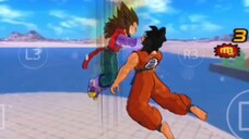 GOKU YANG BELUM BISA SUPER SAIYAN MALAH BERHADAPAN DENGAN VEGETA SSJ 4 😥