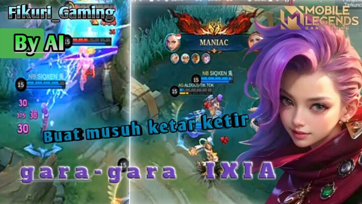 IXIA Hero yang disegani ?!!! | Musuh tak berdaya sampai dapat MANIAC !!!😱 | with AI