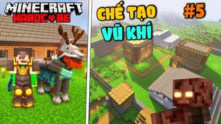 Minecraft: Đế chế bầu trời tập 5: Chế tạo giáp và kiếm siêu cấp để chiến đấu zombie sinh tồn