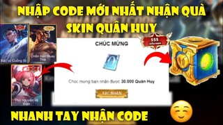 GiftCode Liên Quân | Nhập 2 Giftcode Mới Nhất Nhận Quà Trang Phục Hiếm Cực,Quân Huy Xịn Free