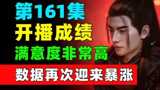 满意度非常高！数据再次迎来暴涨！《凡人修仙传》第161集开播24小时成绩