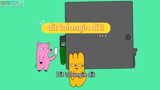 Denis dontol masuk desa sebelah