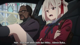 Lycoris Recoil Episode 11 .. - Chisato VS Majima Part 1