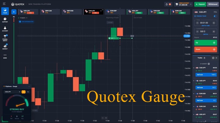 Quotex System Gauge Signals
