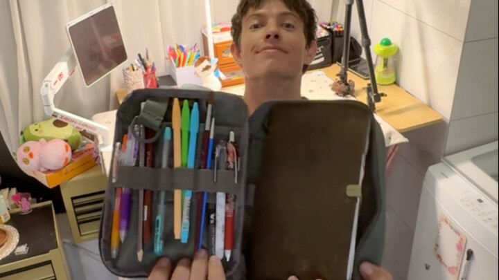 เปิดเทอม สอบแก้ตัว เรียบเรียงโต๊ะหนังสือ Vlog
