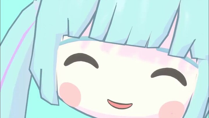 Sebenarnya saya juga suka Hatsune Miku