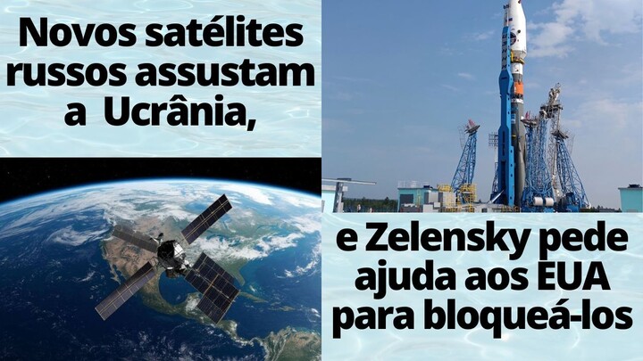 Zelensky quer que EUA bloqueie satélites russos. Medvedev disse que isso levaria a guerra espacial