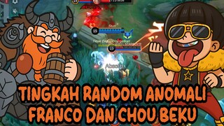 ANOMALI BEKU FRANCO DAN CHOU RUSUH DI LAND OF DAWN 😁 - MLBB EXE