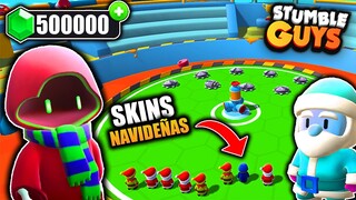 CONSEGUI 500 GEMAS CON SUSCRIPTORES EN ESTE TORNEO GRATIS! 😱💎 NUEVA SKIN STUMBLE GUYS DE NAVIDAD! 🤩🎄