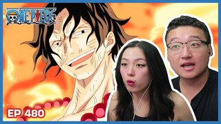 ACE IS FREEEEEEE!!! | One Piece Episode 480 Couples Reaction & Discussion