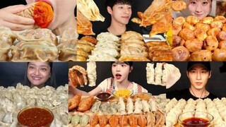 EPIC DUMPLING MUKBANG FEAST 🥟🔥 | JUICY & CRISPY DUMPLINGS ASMR