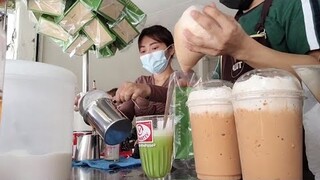 ชงให้ลูกค้าติดใจน้ำตาลนมต้องถึงค่ะ:ชานม ชาเขียว ชามะนาว โอเลี้ยง เนสกาแฟ