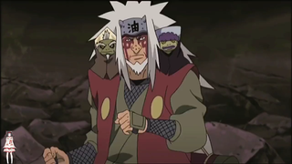 Menatap dengan punggung telanjang menghadap ke langit, Jiraiya adalah seorang pahlawan!