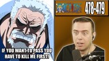 GARP CONFRONTS LUFFY! - One Piece Episode 478 and 479 - Rich Reaction