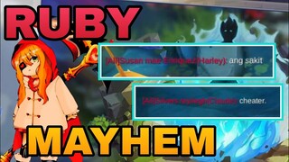RUBY MAYHEM MODE 2022 | RUBY GAMEPLAY | ikanji | Mobile Legends