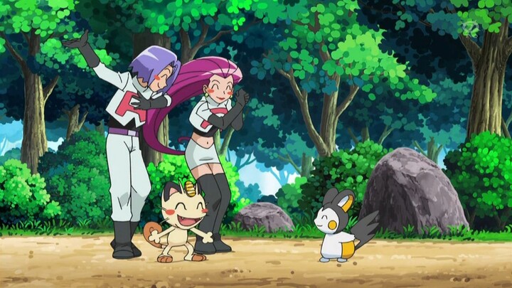 Pokémon Best Wishes Tập 801: Emonga gia nhập đội Hỏa tiễn!