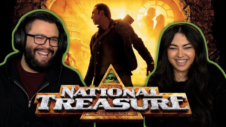 National Treasure (2004) Husband's First Time Watching! Movie Reaction!
