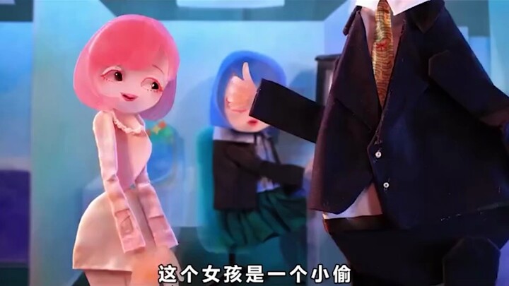 This girl is a thief who steals her colleagues’ hard work!