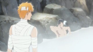 Ichigo enjoys watching Tenjirō throw Byakuya into the water Ep 8 [  BLEACH 千年血戦篇 ]