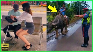 ANG MATA SA MANIBELA HINDI SA LEGS NG DALAGA!😂|FUNNY PINOY VIDEOS & FUNNY MEMES COMPILATION 2023