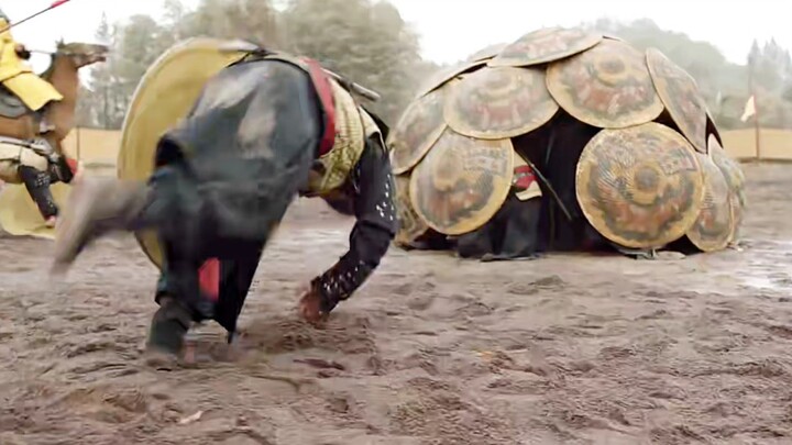 Cavalry vs. Bamboo Shield Soldiers