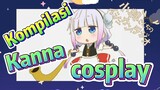 [Miss Kobayashi's Dragon Maid] Kompilasi | Kanna cosplay