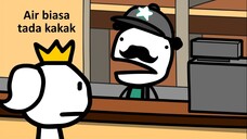 Bila Kau Pergi Satbuk Tapi Tak Nak Tulis Nama Kat Cawan | Animasi Malaysia