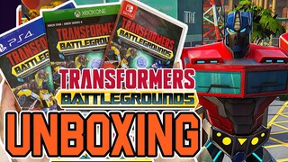 Transformers Battlegrounds (Xbox One/PS4/Switch) Unboxing