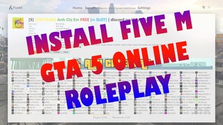 HƯỚNG DẪN CHƠI GTA ONLINE ROLEPLAY BẰNG FIVE M - [THE WISEMAN]