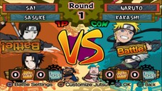 SAI VS NARUTO GAMEPLAY ™ Battle Games Naruto Shippuden Ultimate Ninja 5 PlayStation2