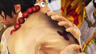 momen sedih luffy