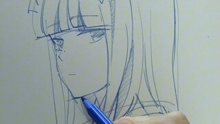 画前甩一甩 教大家画个无声铃鹿