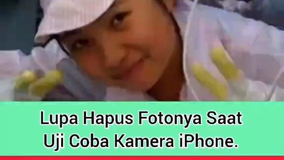 Lupa Hapus Fotonya Saat Uji Coba Kamera iPhone.