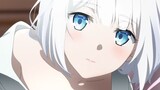 Reasoning in July: The white-haired female protagonist is drunk and acts like a spoiled child to the