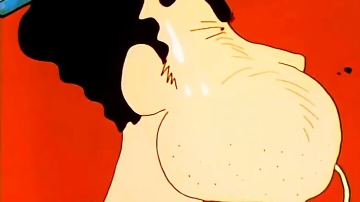 The Nohara family traveled without money, so they had to challenge the free ramen