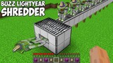What if YOU USE THE SHREDDER vs BUZZ LIGHTYEAR in Minecraft? NEW SHREDDER TROLLING Animation!