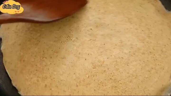 Bọc gà Tortilla bột yến mạch 1 #amthuc