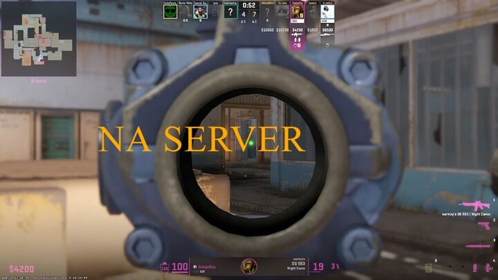 Competitive server NA