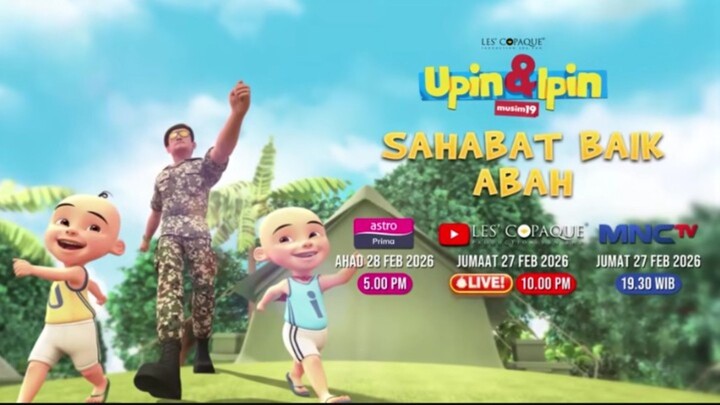 Upin & Ipin Musim 19 - Sahabat Baik Abah (Full Episode)