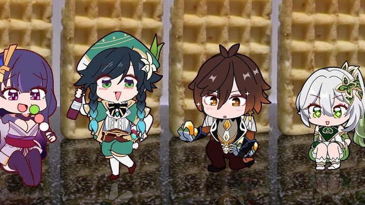 Teyvat Waffles