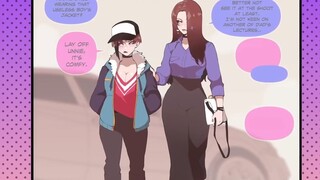 假小子和模特姐姐【ThiccWithaQ漫画】