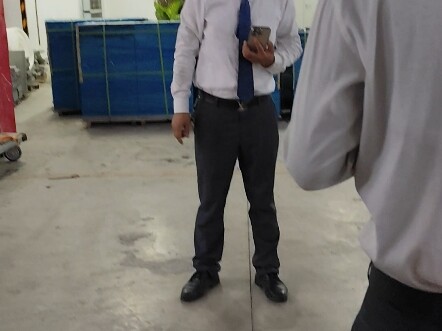 Another comrade was caught being late and resigned with tears in his eyes.
