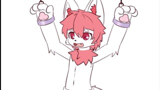 Master, what kind of pants did you put on me? They're so weird! (Furry short video)