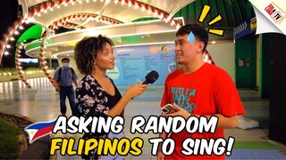 CAN ALL FILIPINOS SING? Street Interview - Philippines | Sol&LunaTV